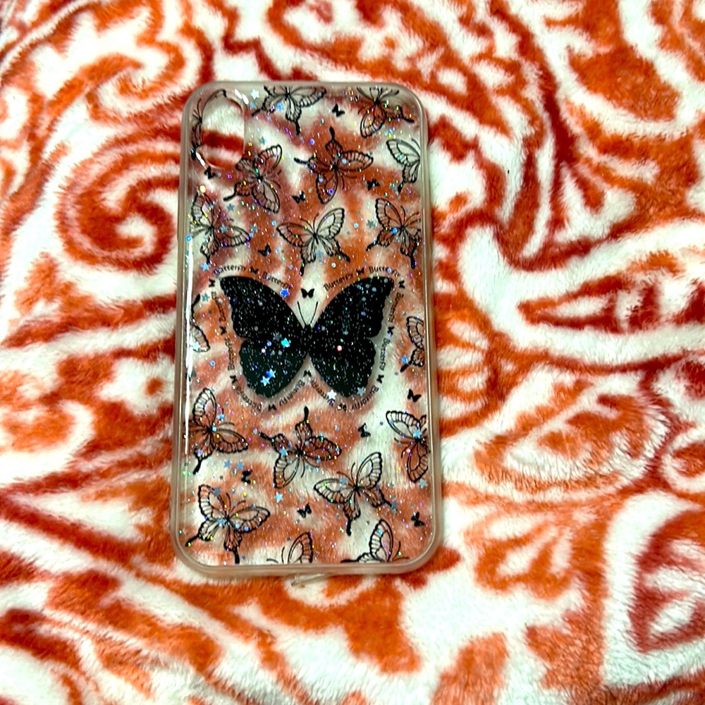 Glitter iPhone XR case